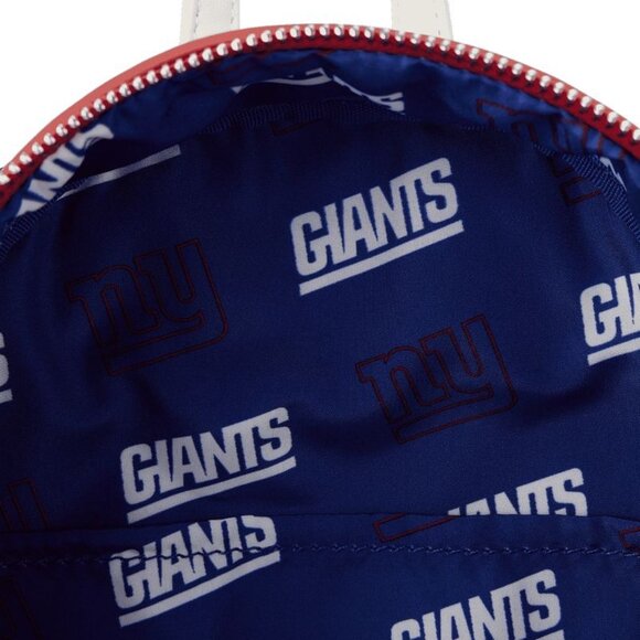 Loungefly NFL New York Giants Sequin Mini Backpack Blue